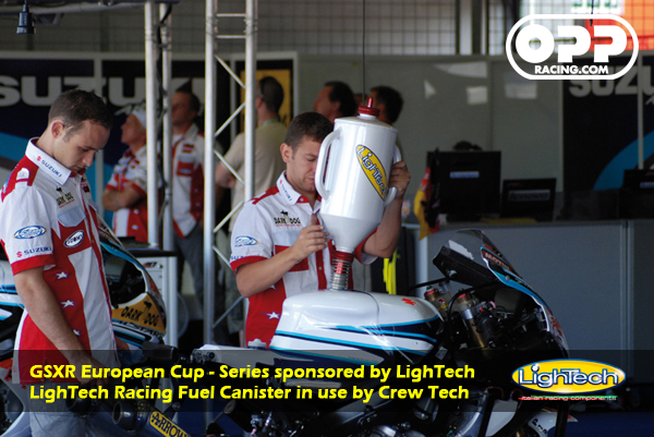 LighTech Race Fuel Canister / Gas Canister, distributed by OPP Racing